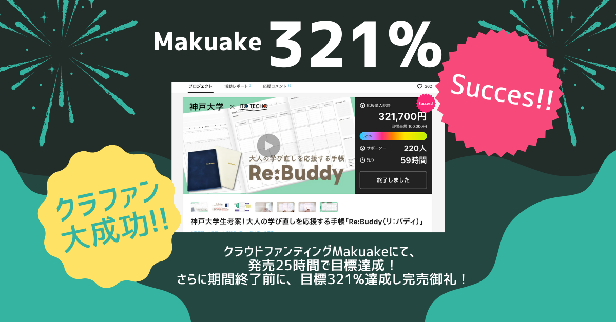 Makuakeでクラウドファンディング中