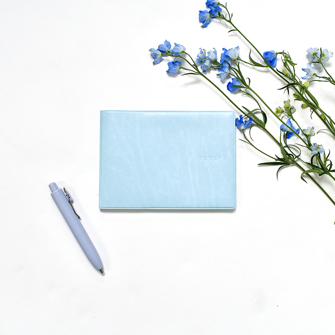 折りたためる手帳 TETEFU テテフ 単品 単体 手帳カバー 手帳